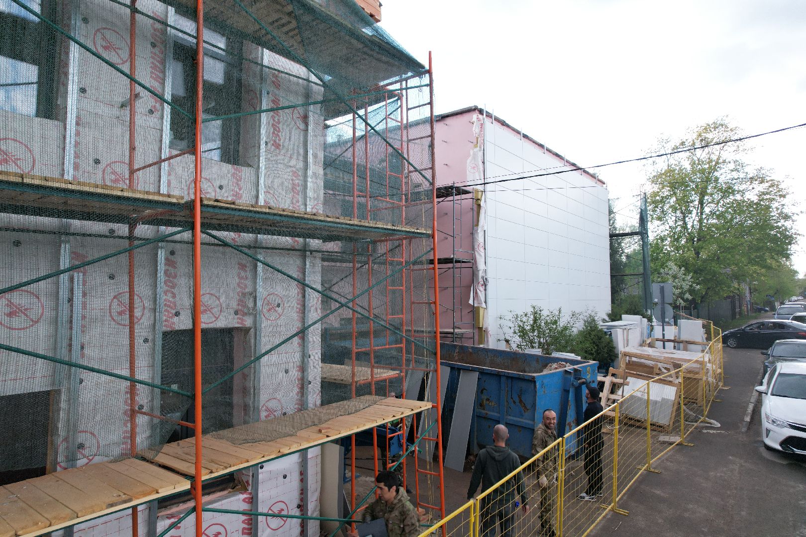 видео с коптера, школа искусств бронницы, ремонт школы искусств,