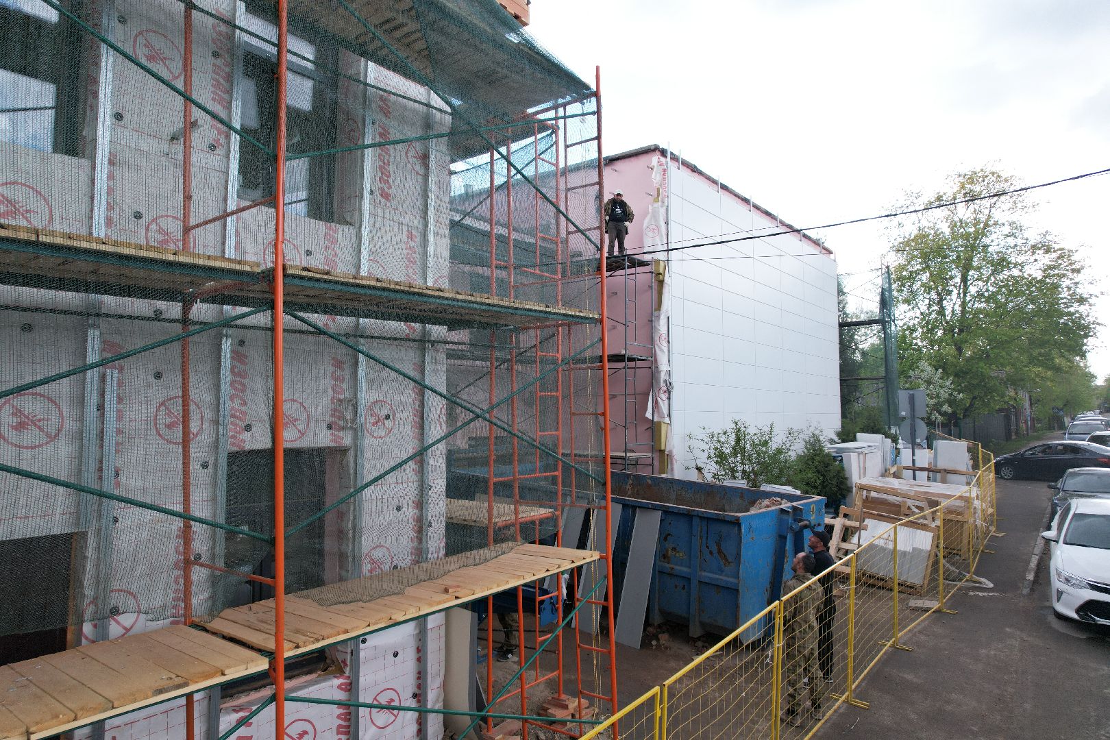 видео с коптера, школа искусств бронницы, ремонт школы искусств,