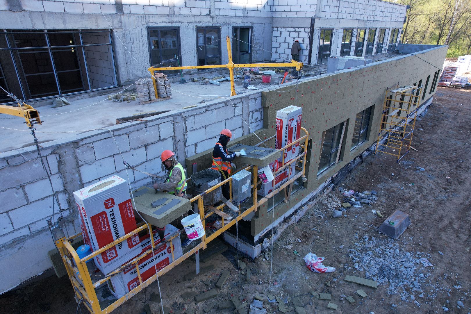 видео с коптера, детский сад в ленинском, жк пригород лесное,