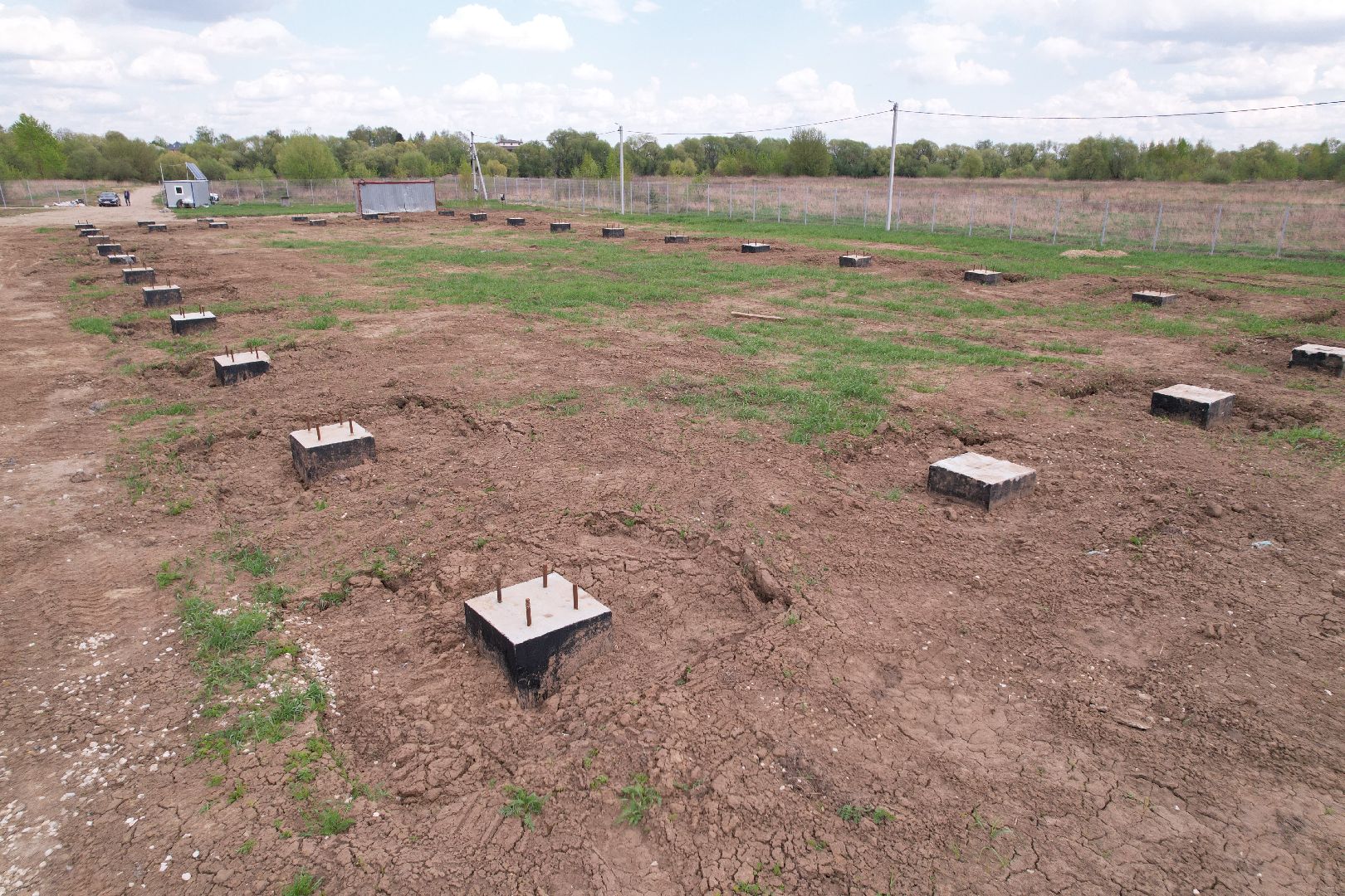 видео с коптера, производство магнитопроводов в Бронницах,