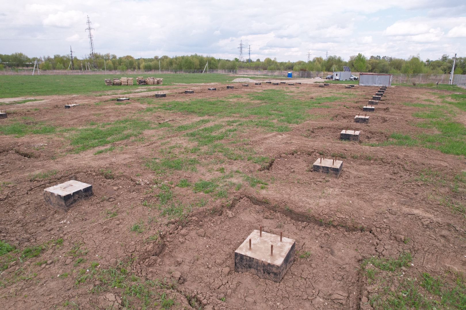видео с коптера, производство магнитопроводов в Бронницах,