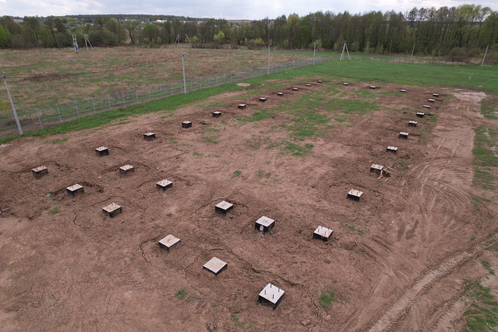 видео с коптера, производство магнитопроводов в Бронницах,
