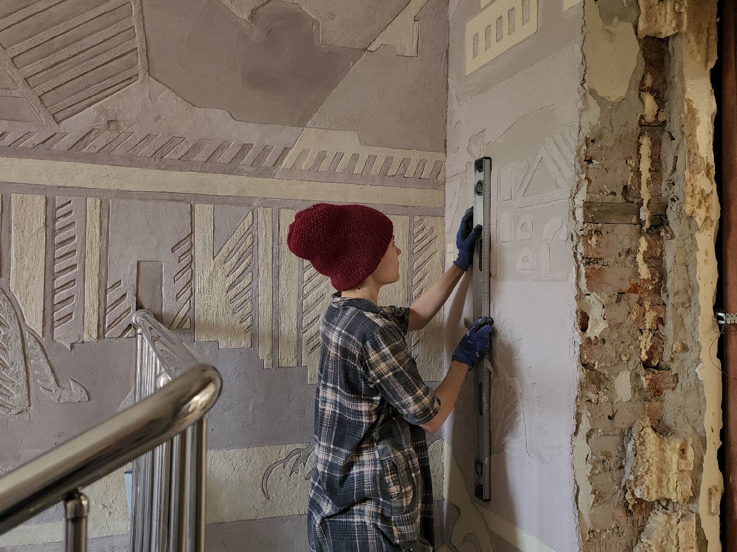 Подольск, алексей шилов, Художник, Монтументализм, Сграффито, гимназия подольских курсантов,