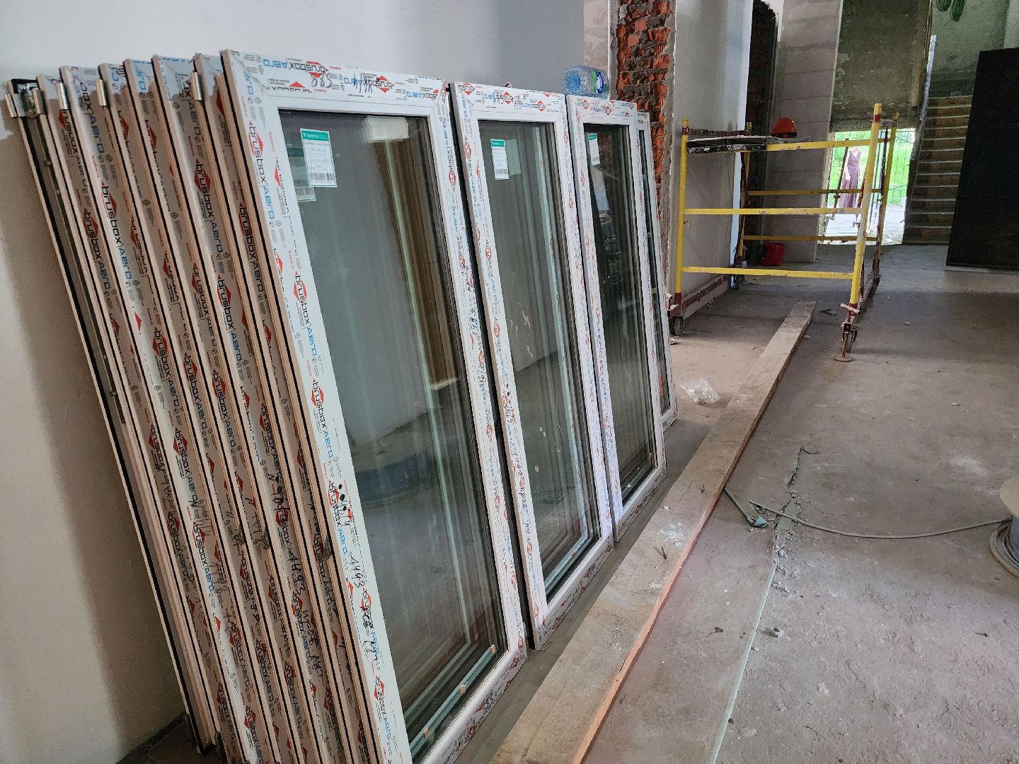 серпухов, капитальный ремонт школ, школа 6, улица водонапорная, фасадные работы в школе,