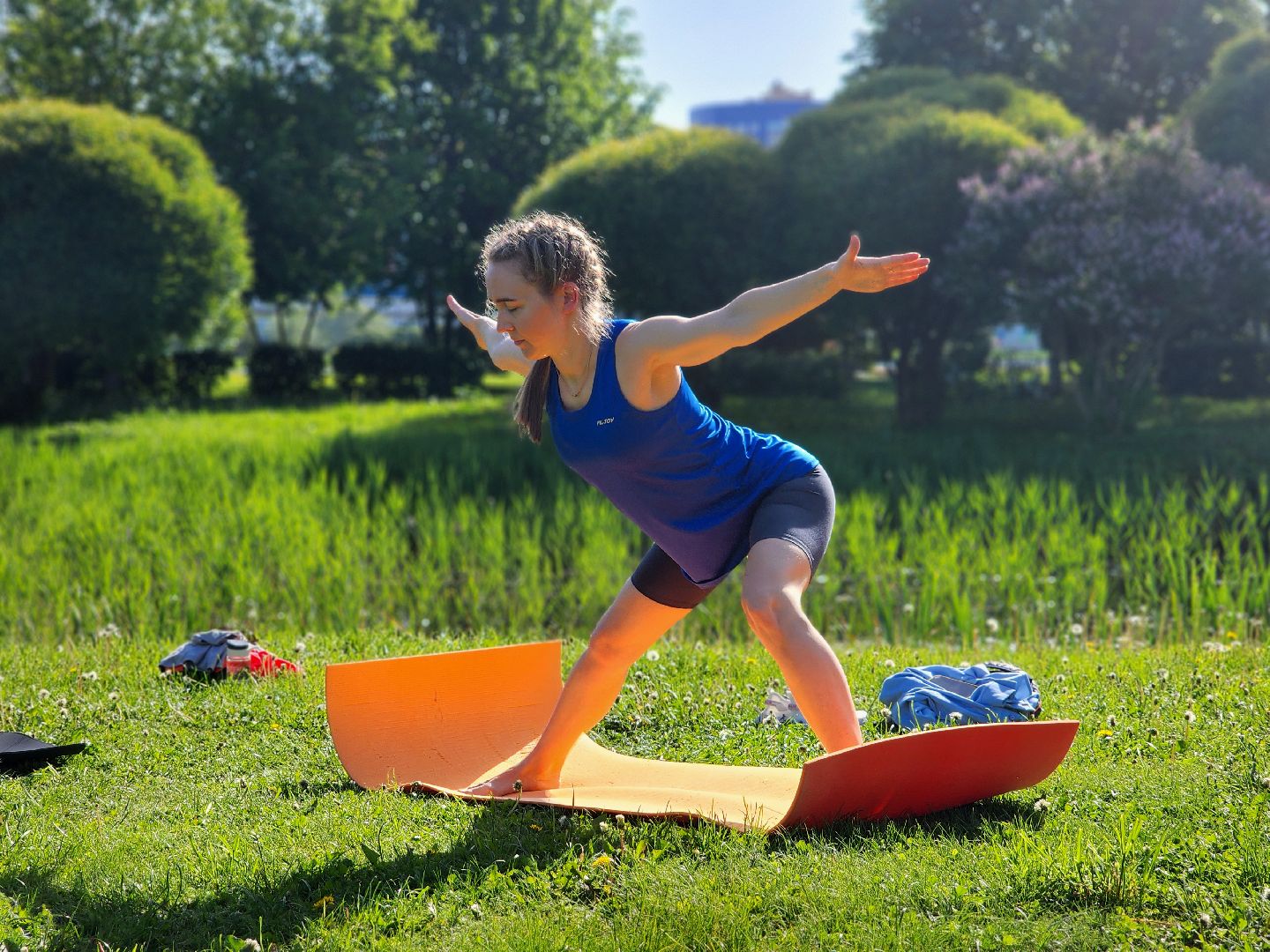 дубна, спорт, оздоровительная гимнастика, парк семейного отдыха,