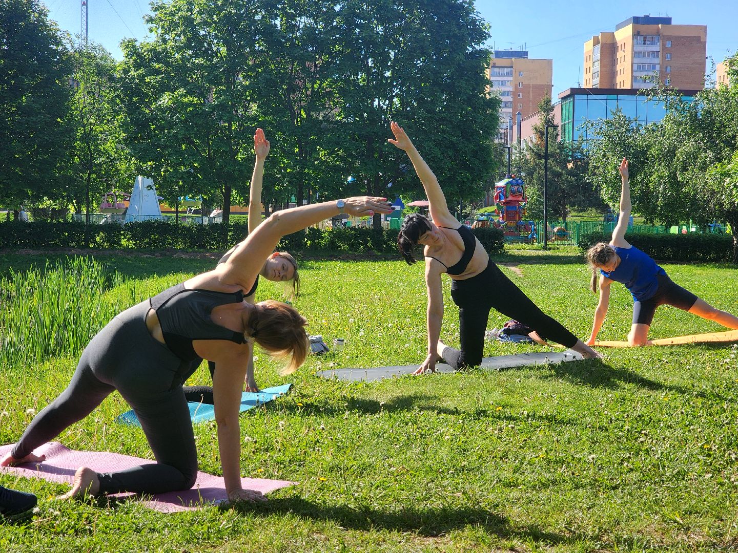 дубна, спорт, оздоровительная гимнастика, парк семейного отдыха,