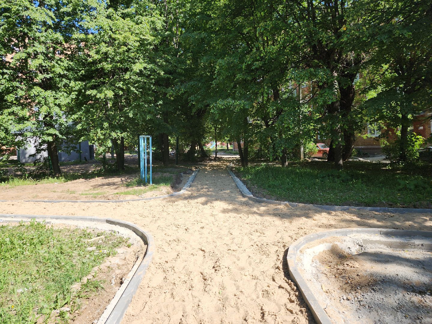 серпухов, подмосковье, комплексный ремонт двора,