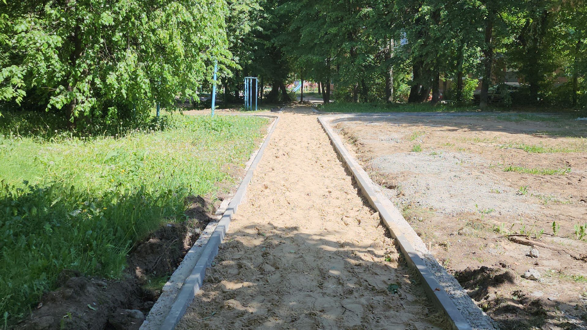 серпухов, подмосковье, комплексный ремонт двора,