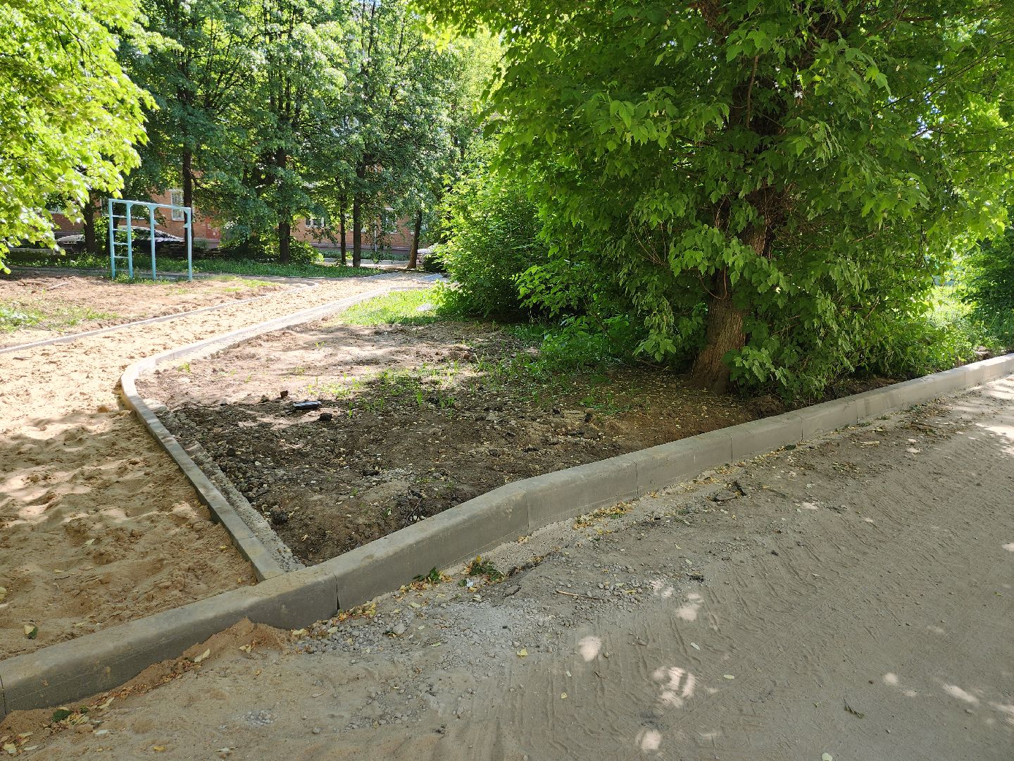 серпухов, подмосковье, комплексный ремонт двора,