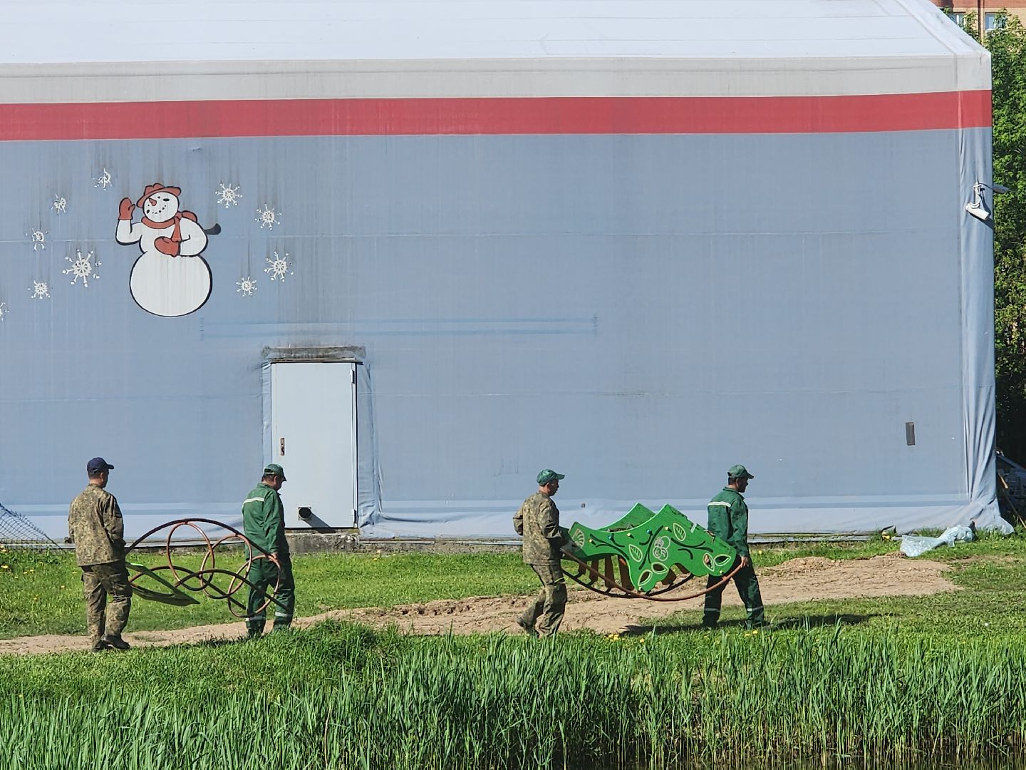 дубна, парк семейного отдыха, детская игровая площадка, губернаторская программа,