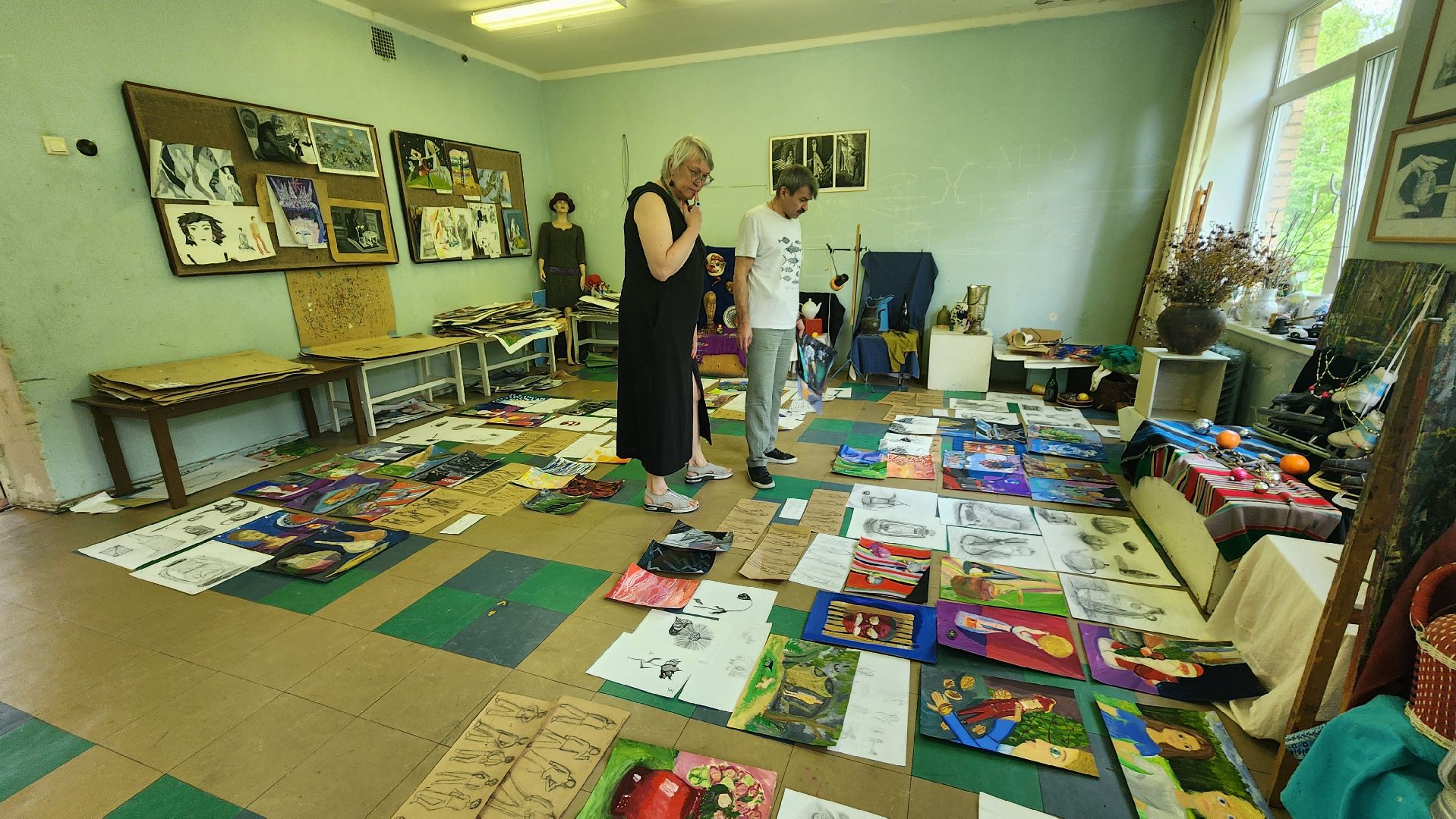 художественная школа протвино, аттестационная неделя, образование,