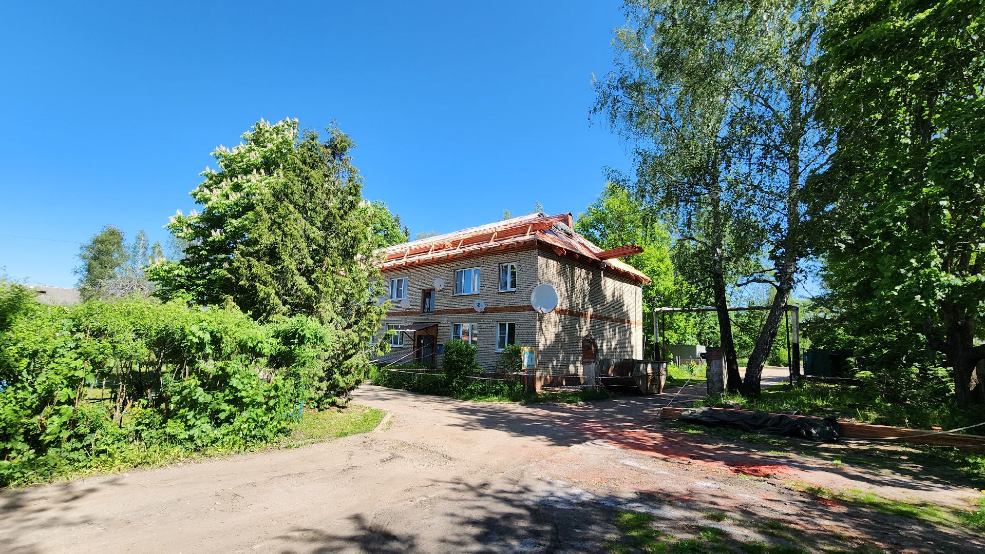 Руза, старая руза, ремонт кровли мкд, Жкх,