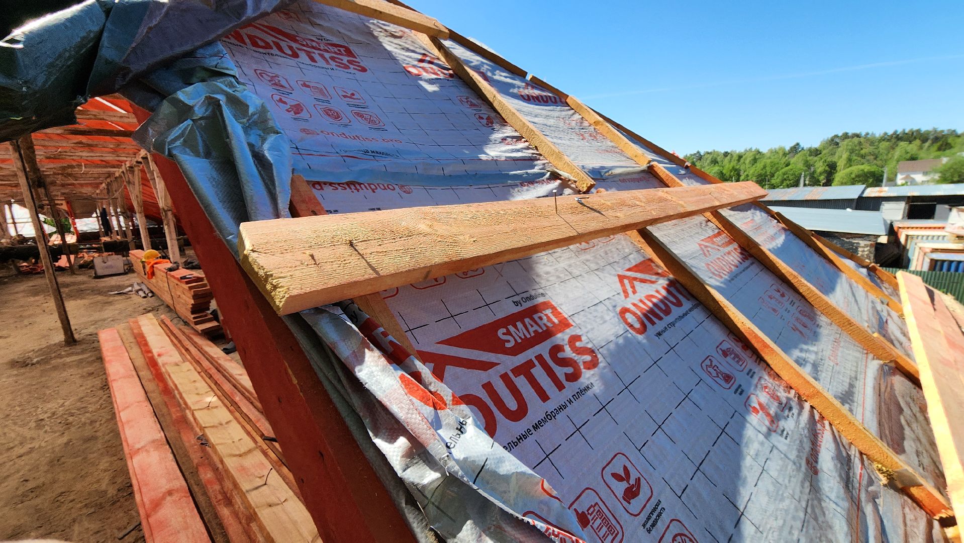 Руза, старая руза, ремонт кровли мкд, Жкх,