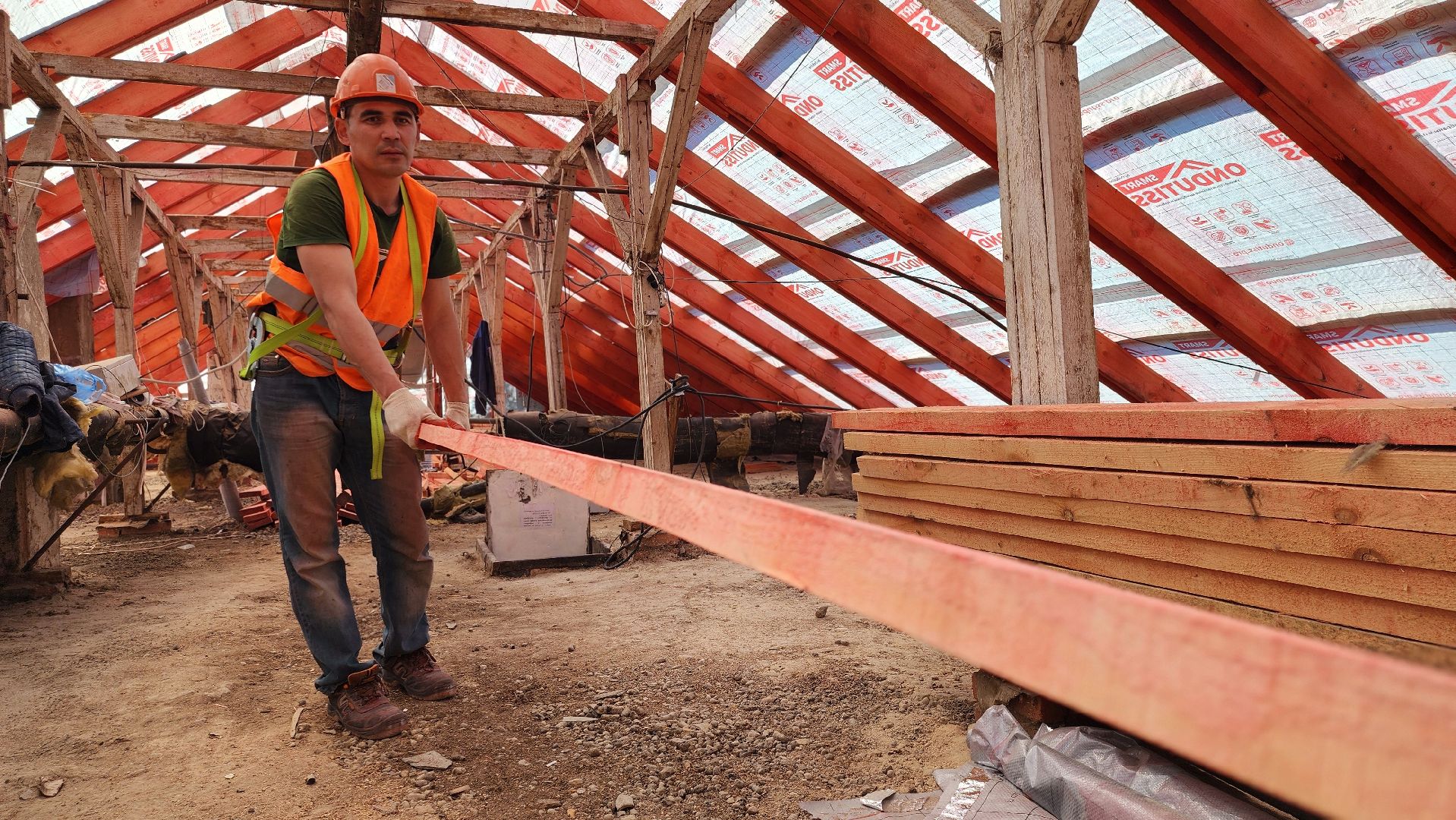 Руза, старая руза, ремонт кровли мкд, Жкх,