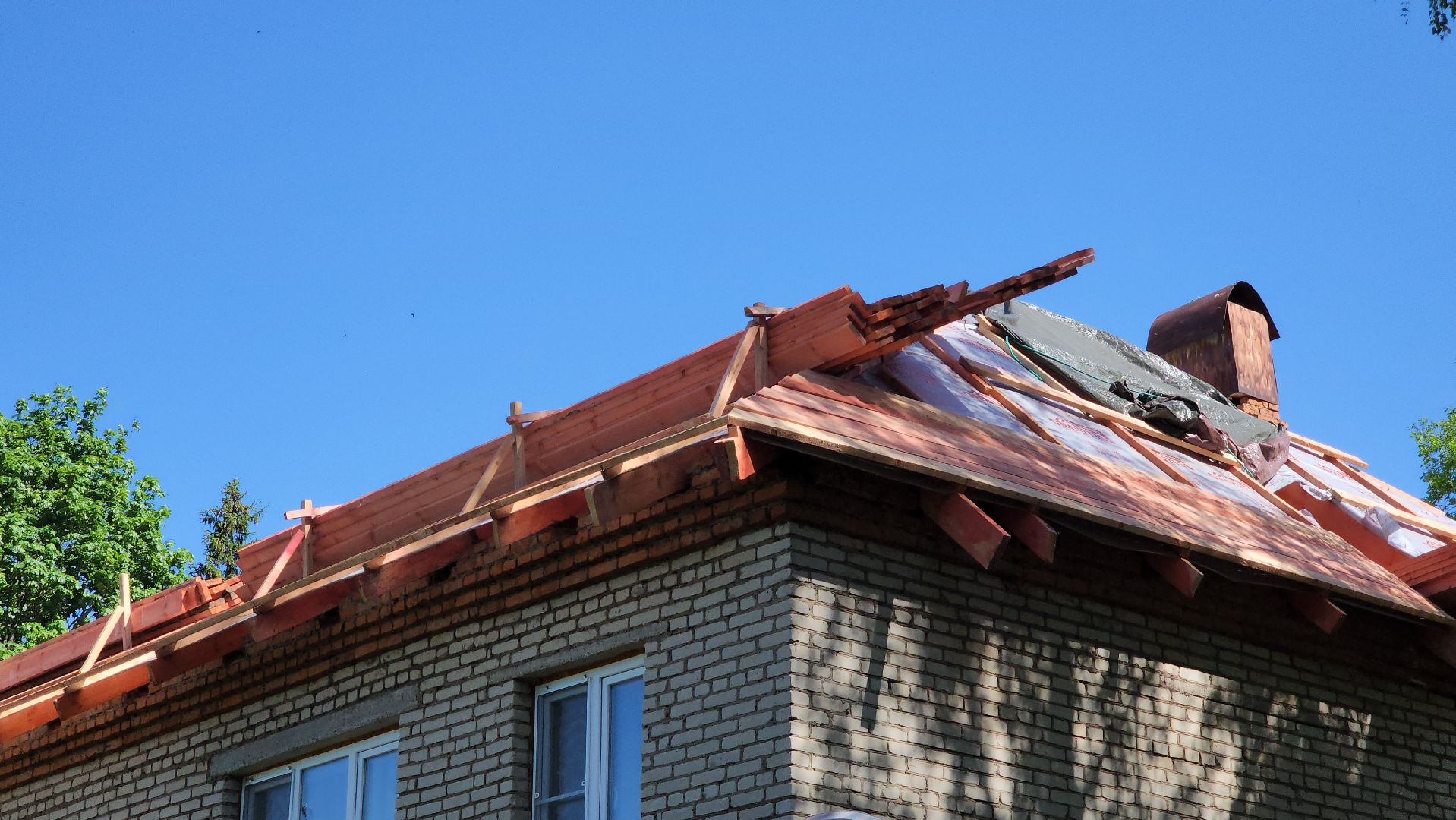 Руза, старая руза, ремонт кровли мкд, Жкх,