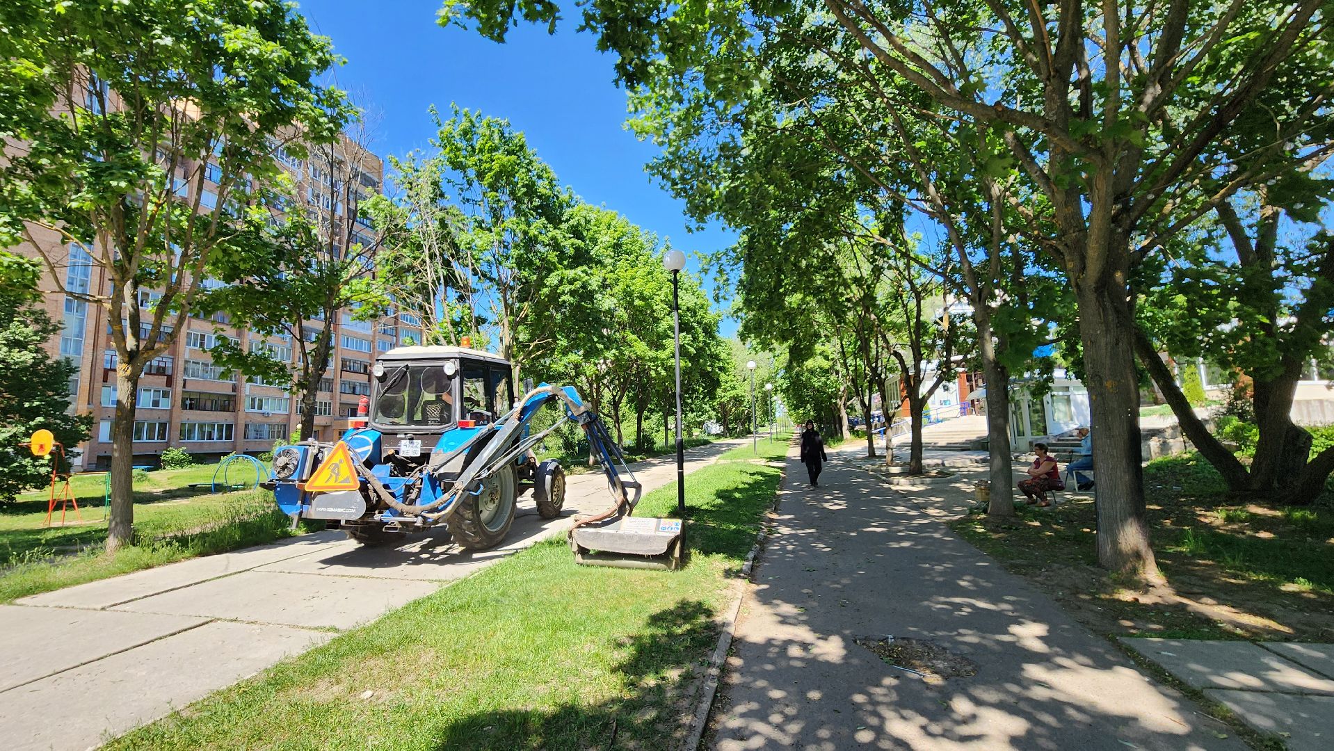 сезонные работы комбината, протвино, благоустройство,