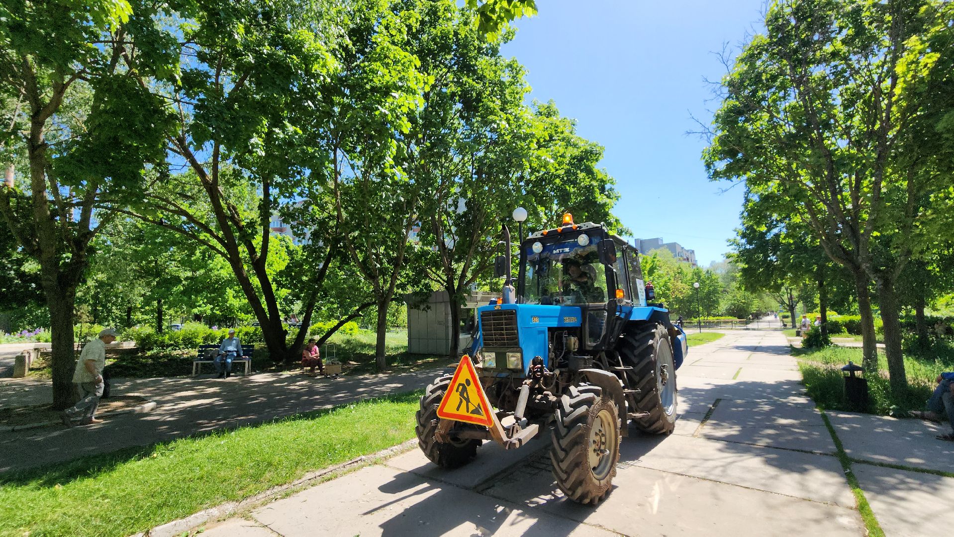 сезонные работы комбината, протвино, благоустройство,