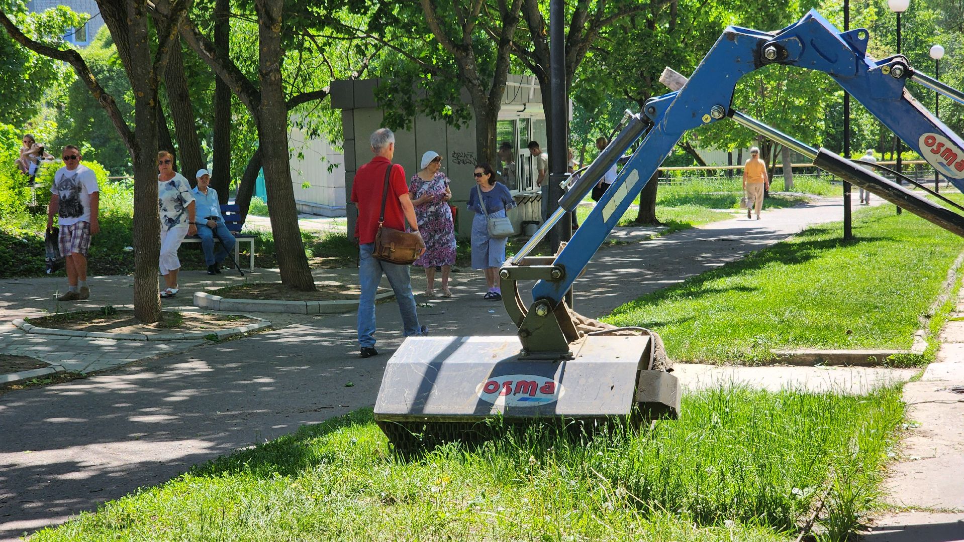 сезонные работы комбината, протвино, благоустройство,