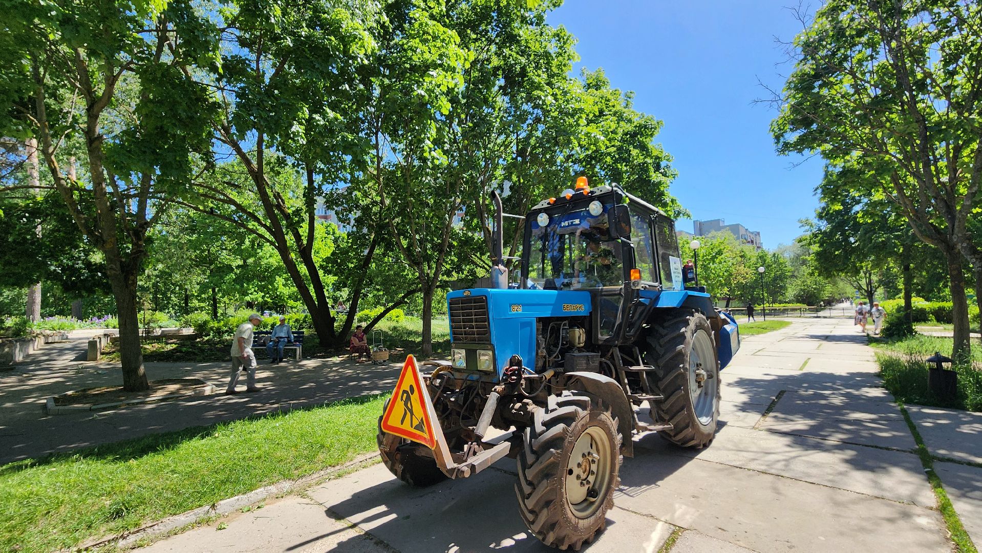 сезонные работы комбината, протвино, благоустройство,