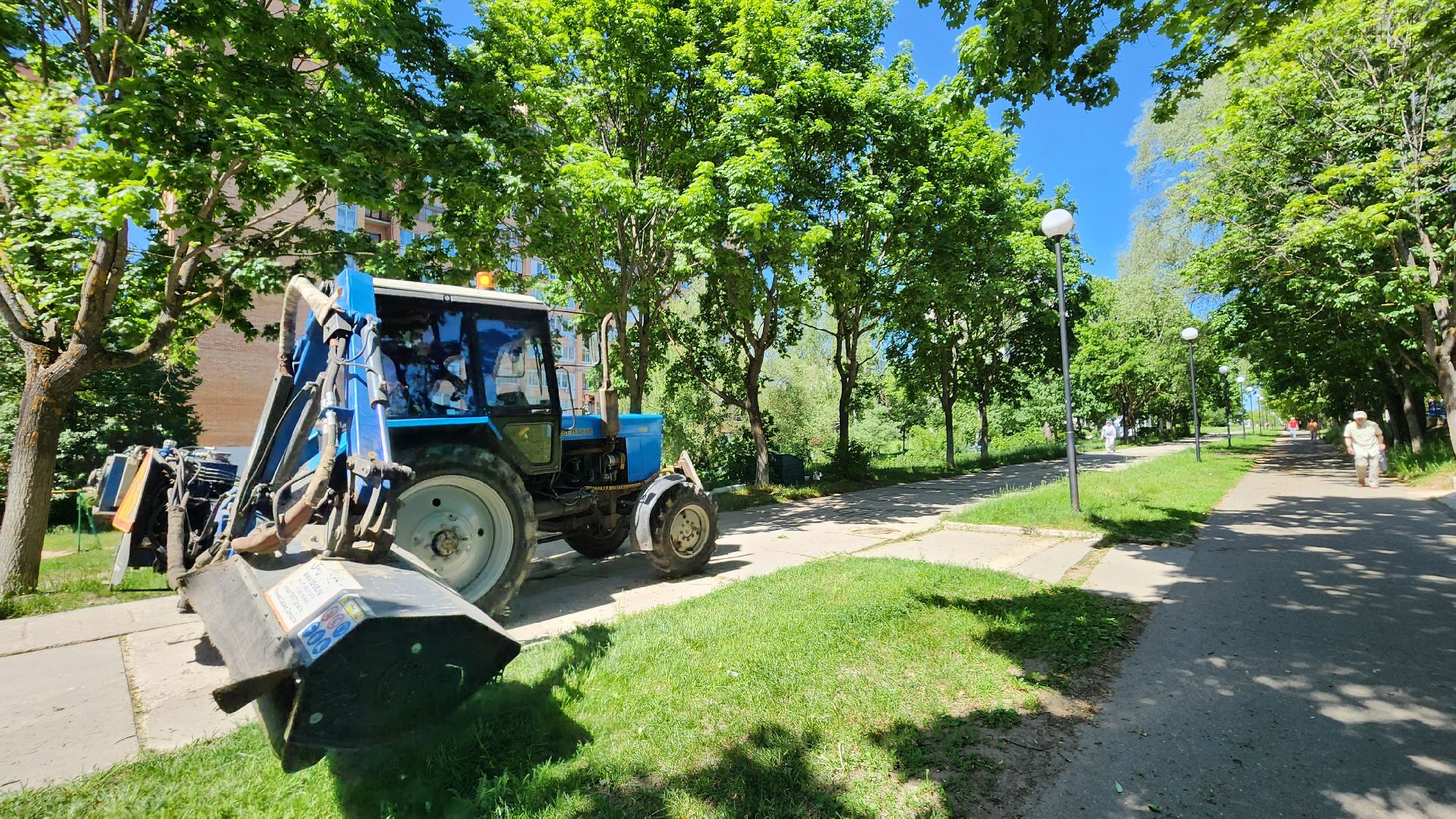 сезонные работы комбината, протвино, благоустройство,