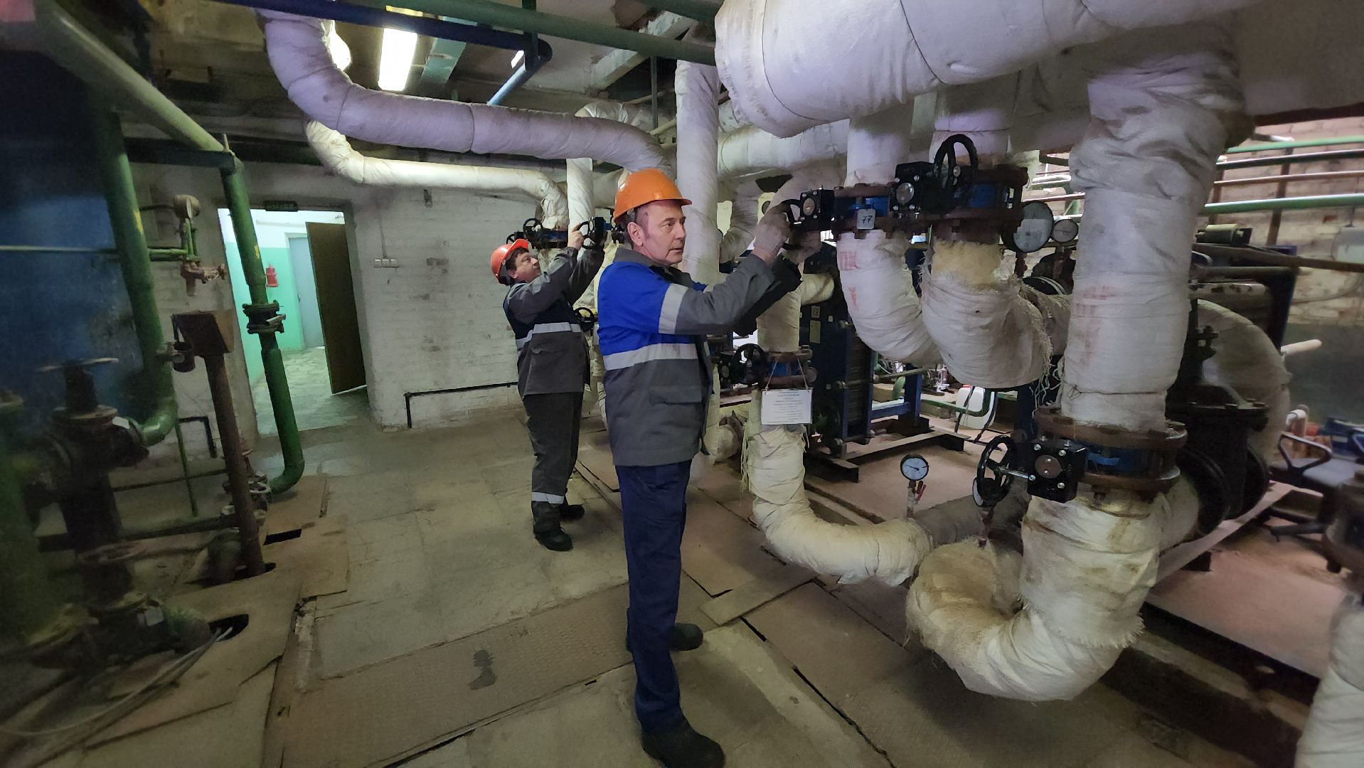 серпухов, гидравлические испытания, котельная 50, Газпром теплоэнерго МО, жкх,