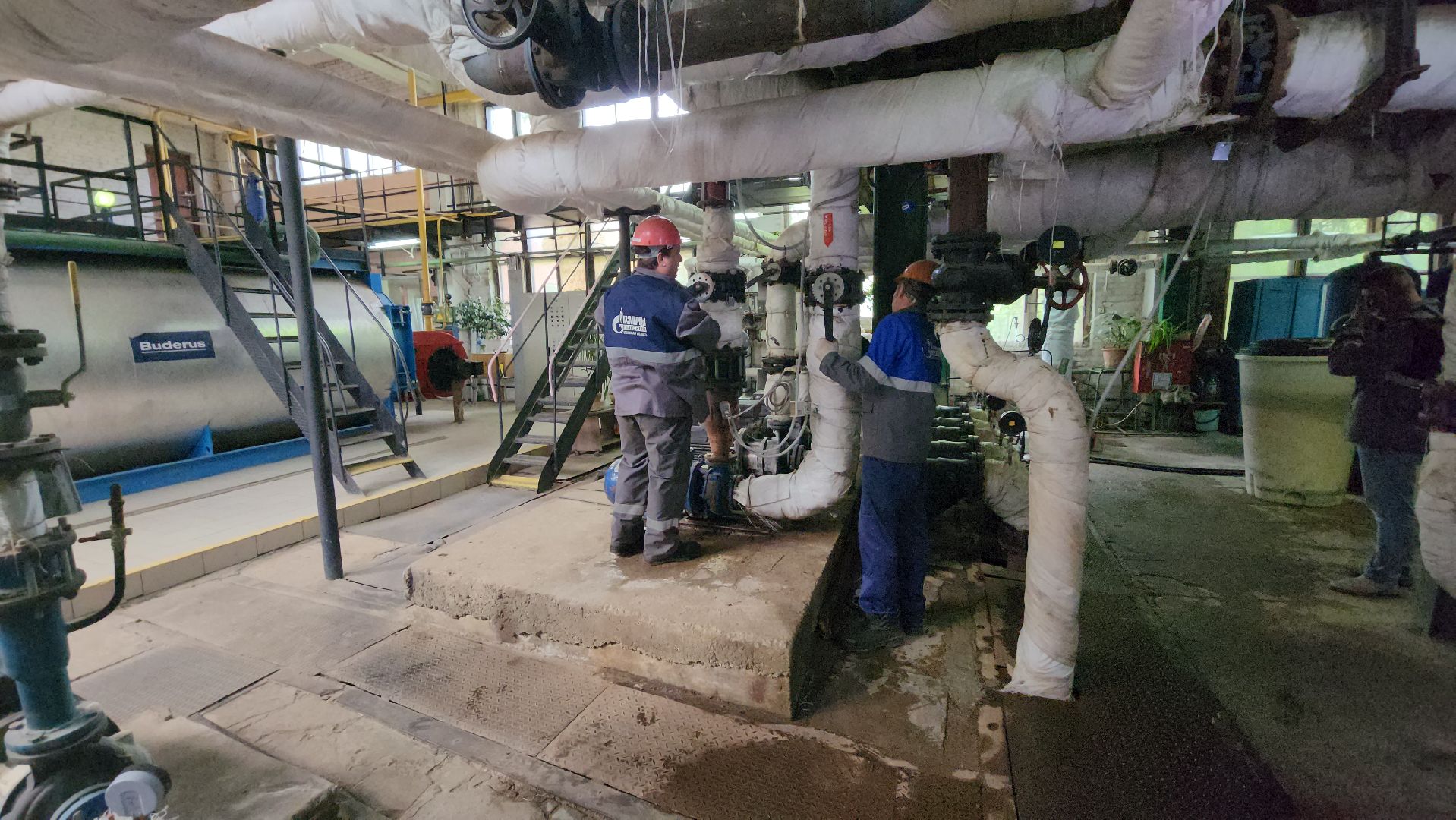 серпухов, гидравлические испытания, котельная 50, Газпром теплоэнерго МО, жкх,