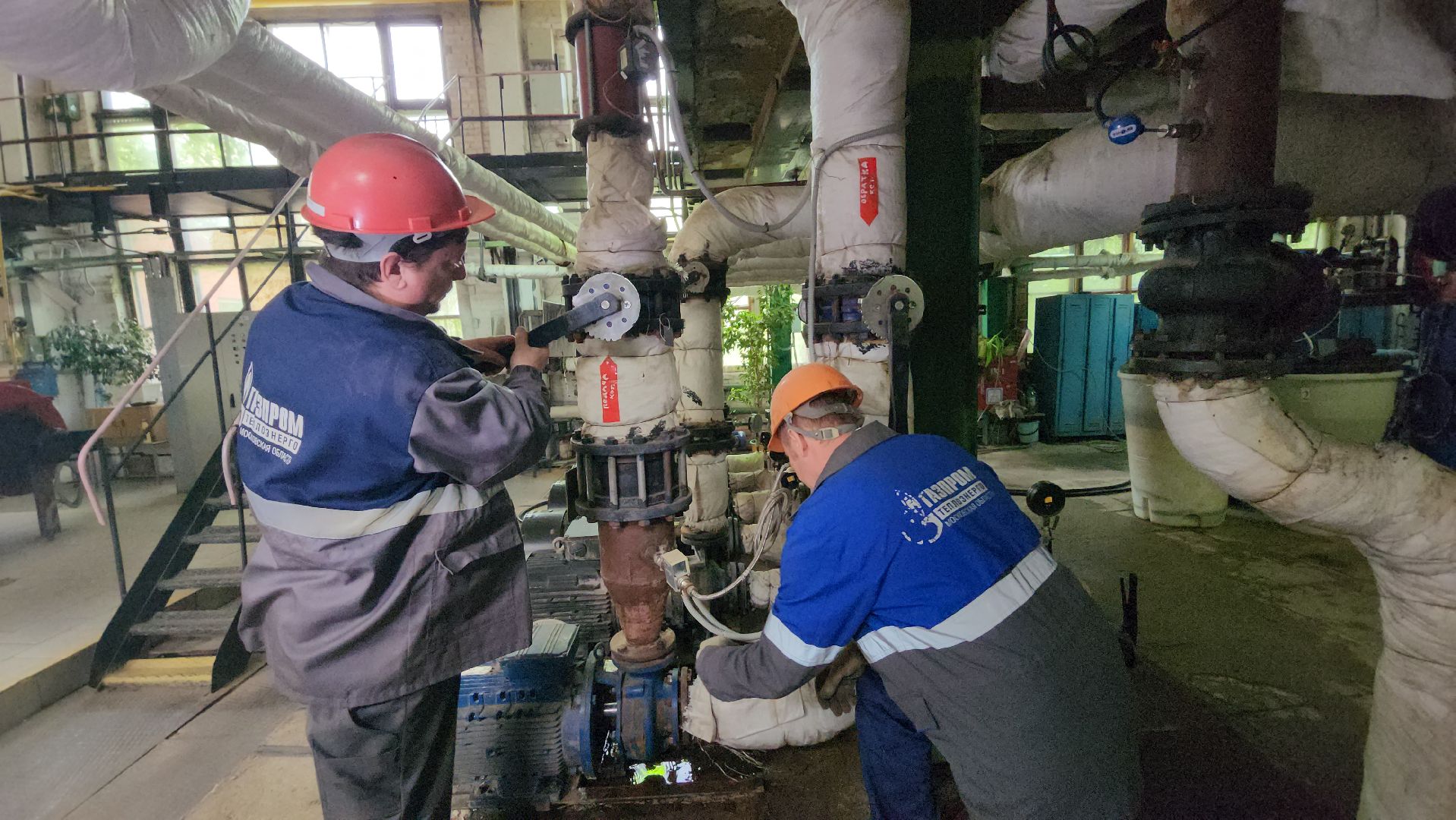 серпухов, гидравлические испытания, котельная 50, Газпром теплоэнерго МО, жкх,