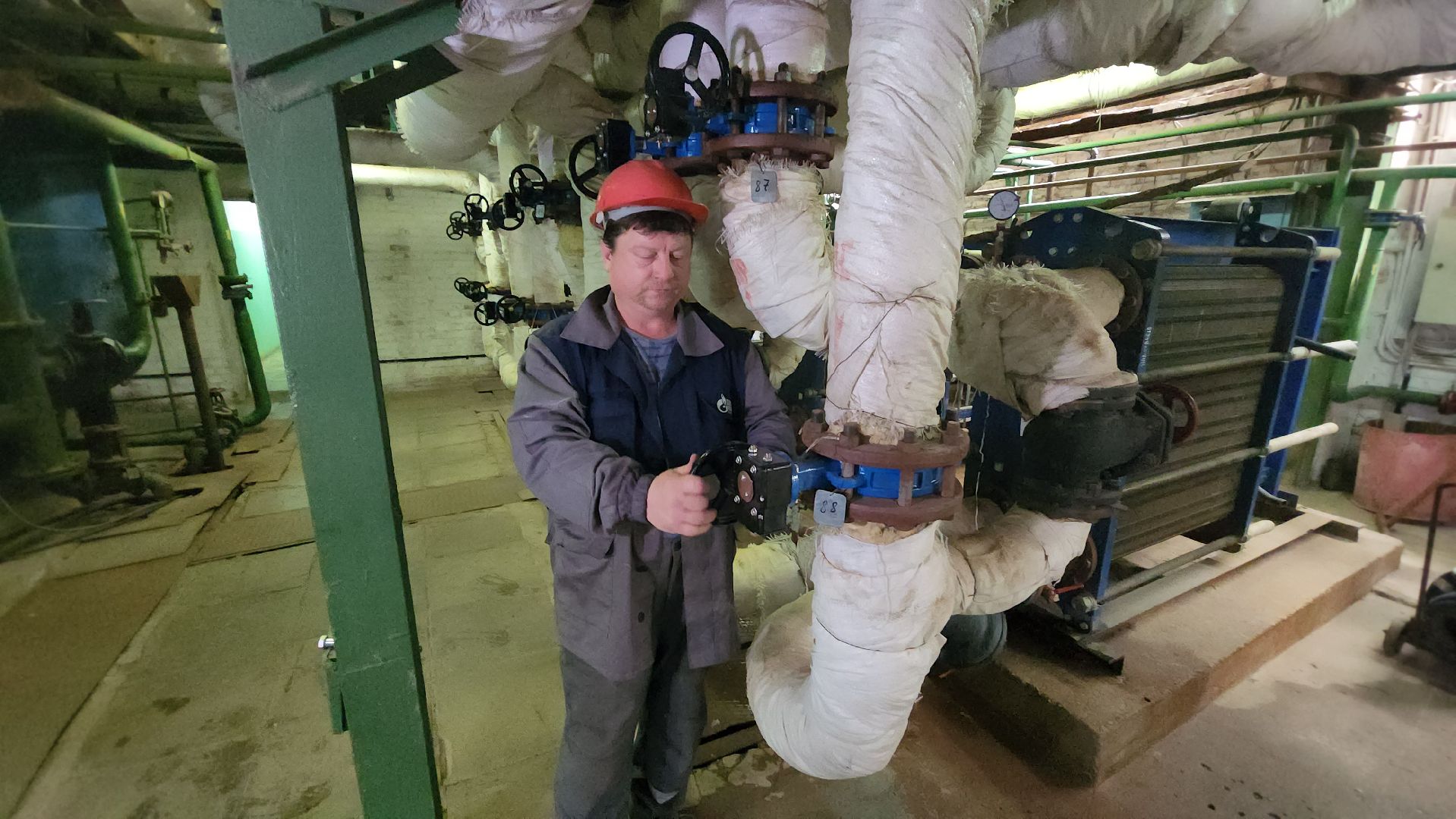 серпухов, гидравлические испытания, котельная 50, Газпром теплоэнерго МО, жкх,