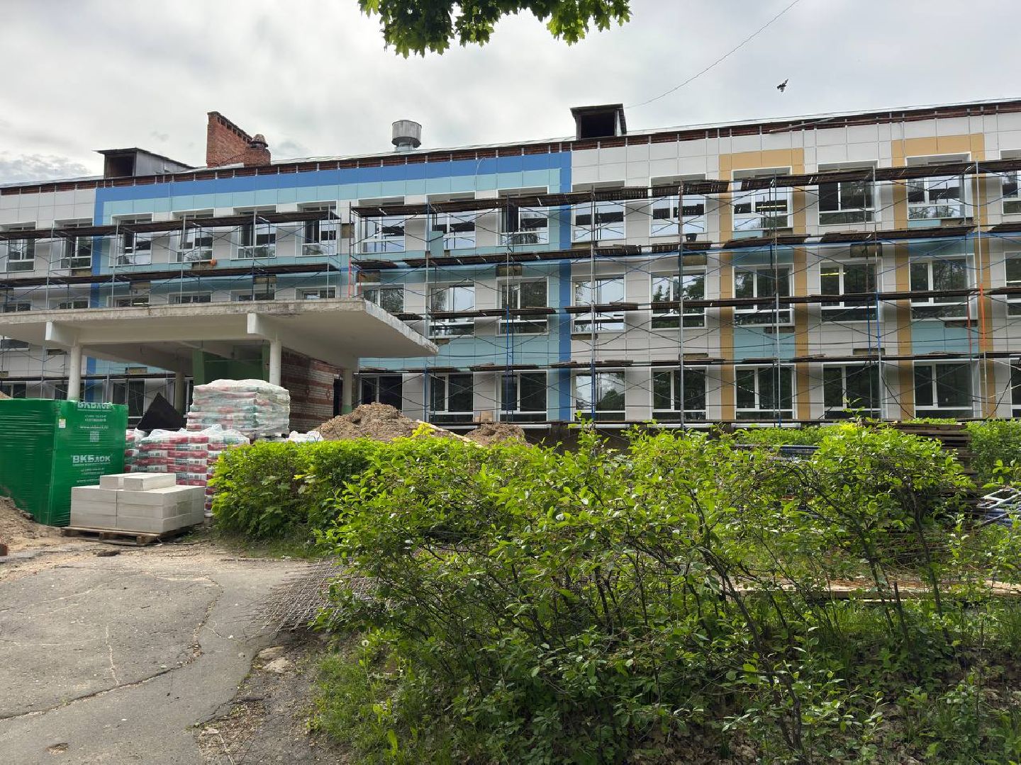 красноармейск, городской округ пушкинский, капремонт школы, общественный контроль,александр легков,