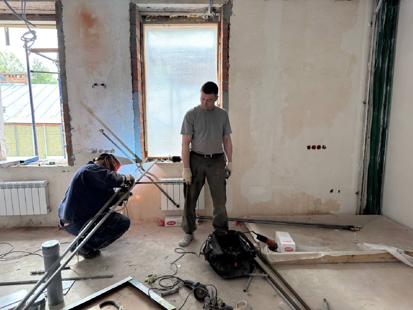 красноармейск, городской округ пушкинский, капремонт школы, общественный контроль,александр легков,