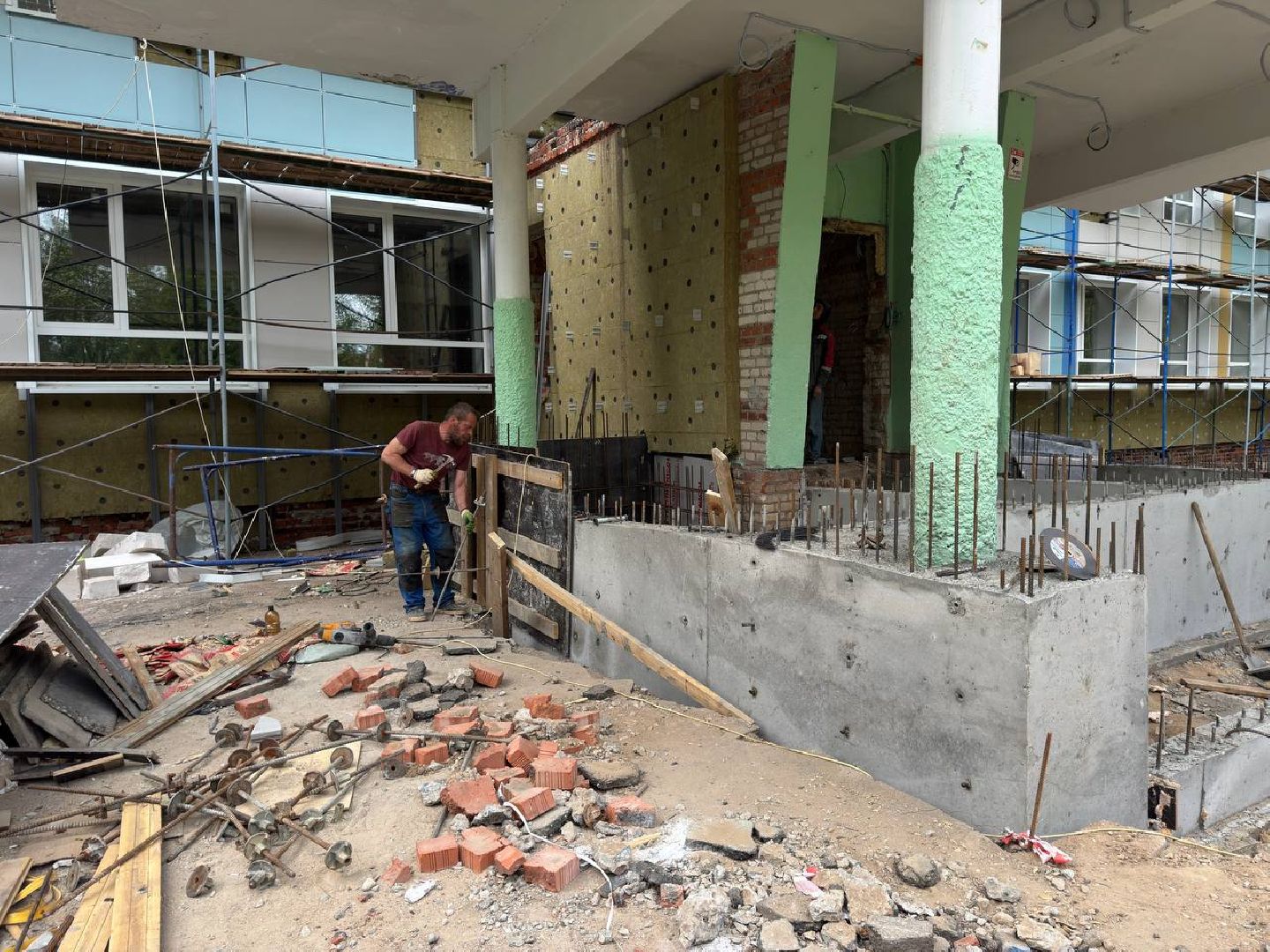 красноармейск, городской округ пушкинский, капремонт школы, общественный контроль,александр легков,