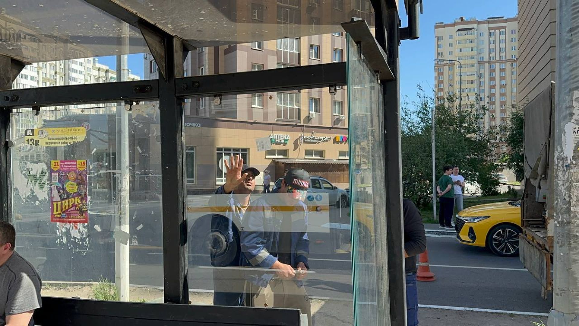 домодедово, микрорайон южный, остановка, общественный транспорт,