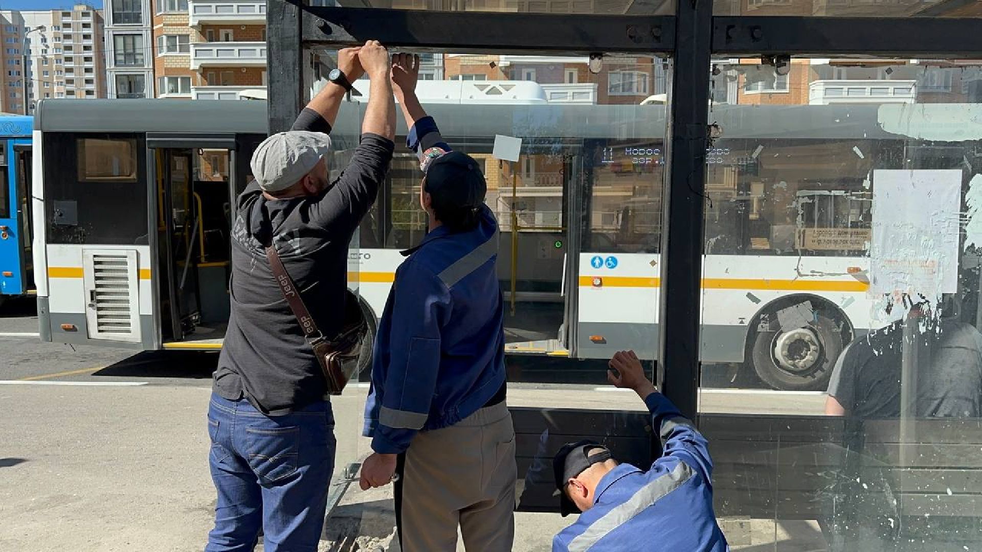 домодедово, микрорайон южный, остановка, общественный транспорт,