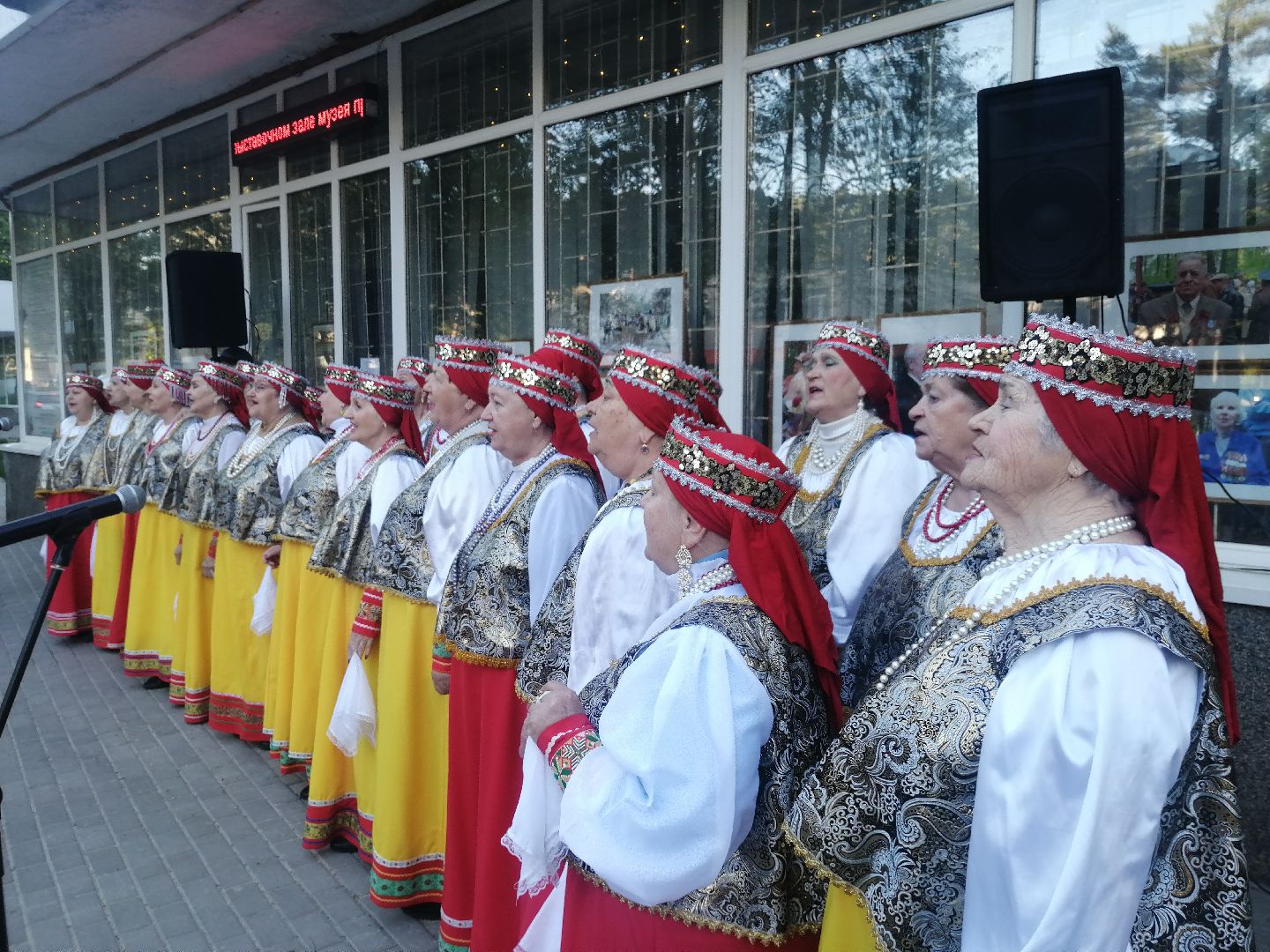 День Победы, концерт, Реченька, хор, Протвино