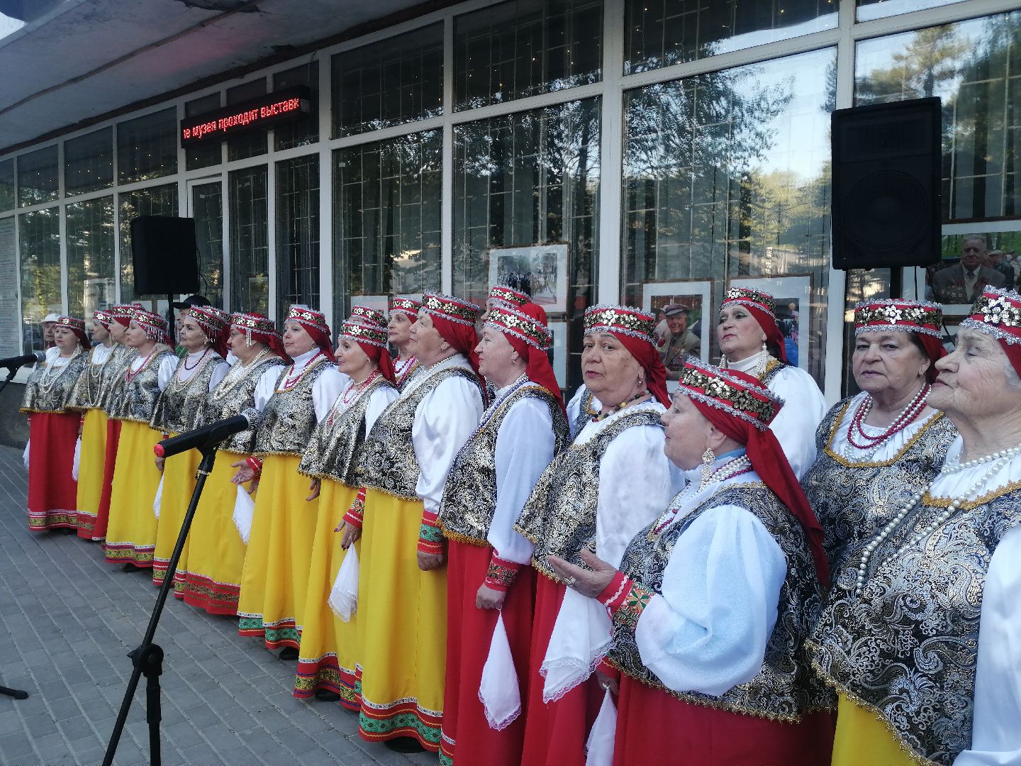 День Победы, концерт, Реченька, хор, Протвино
