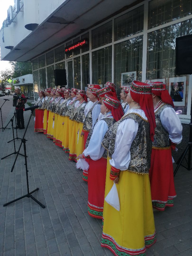 День Победы, концерт, Реченька, хор, Протвино