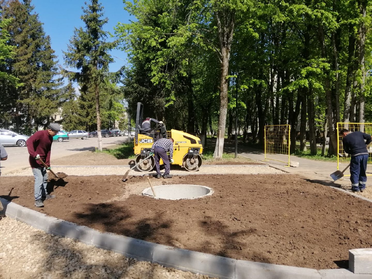 городской округ восход, благоустройство, расширение дороги,