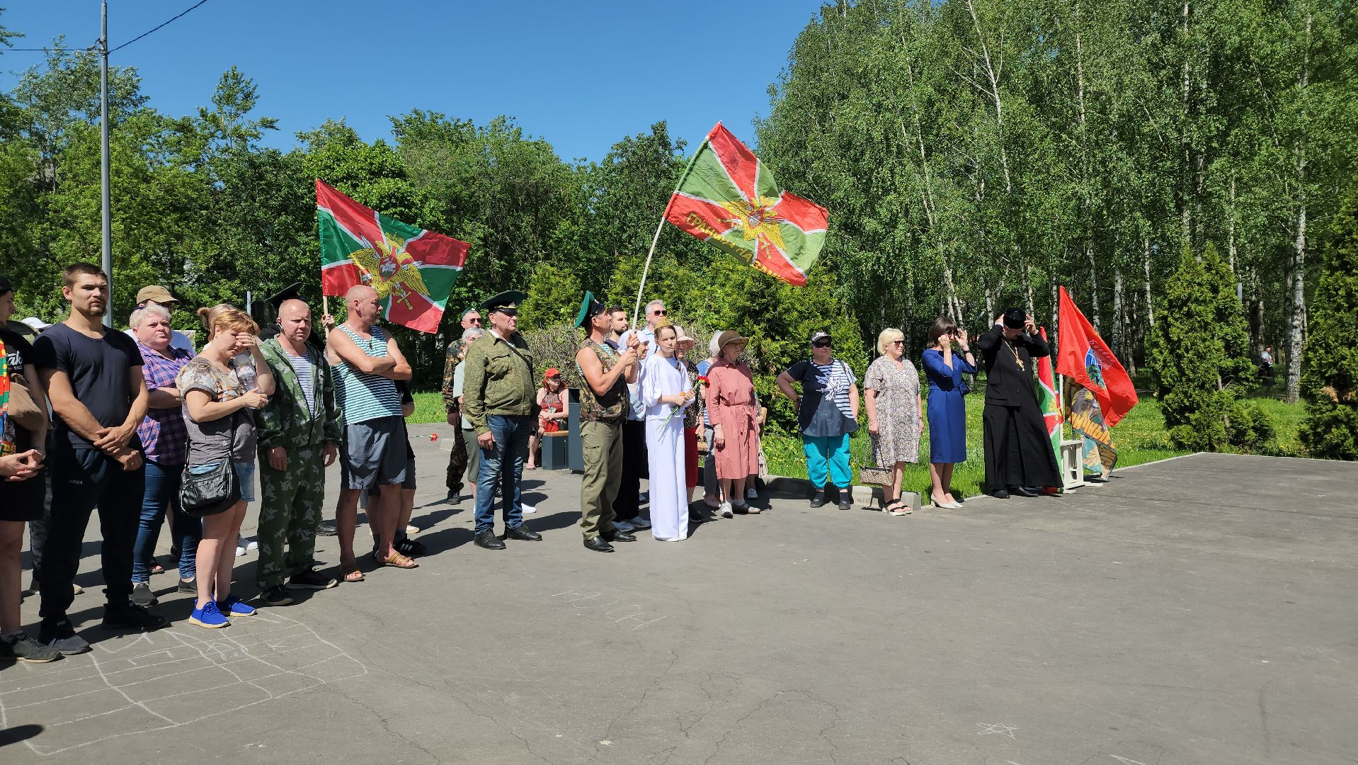 день пограничника, Мемориал, Звонница , Лобня ,