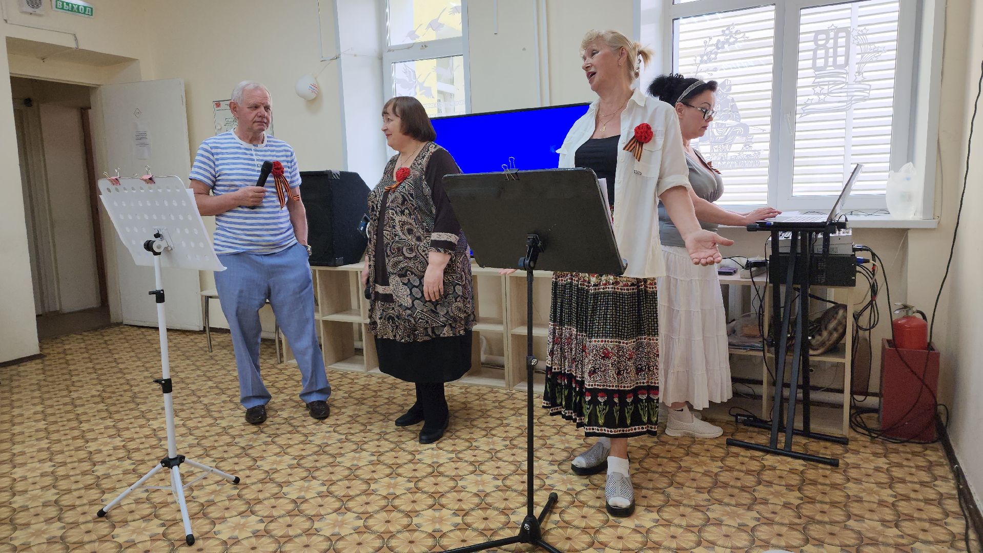 пушкино, центр социального обслуживания, 80 - летие победы, поэтический вечер, стихи о вов, песни победы, песни под гитару,активное долголетие,вертикалки,