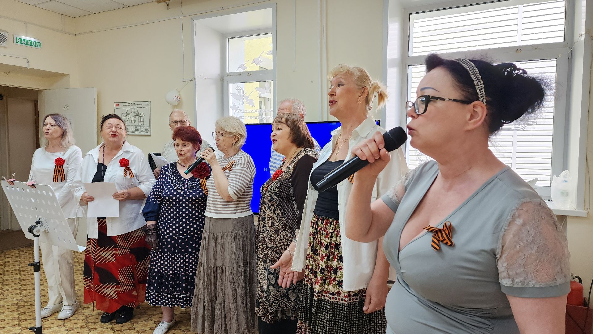 пушкино, центр социального обслуживания, 80 - летие победы, поэтический вечер, стихи о вов, песни победы, песни под гитару,активное долголетие,вертикалки,