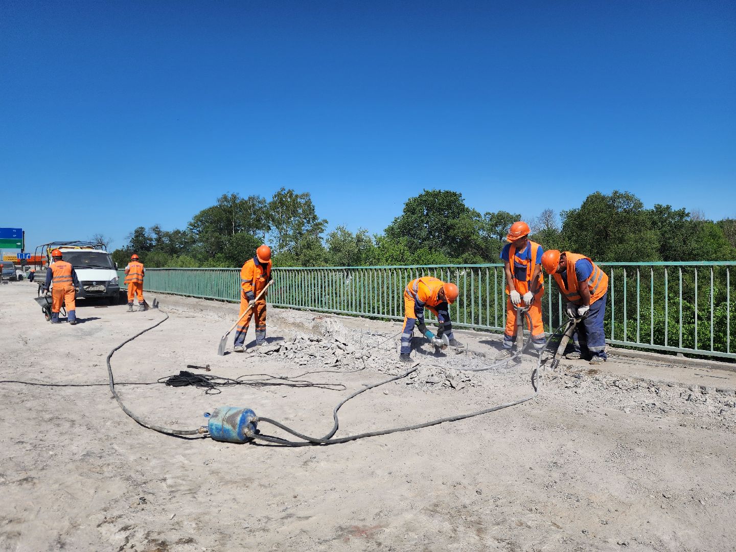 Ногинск, ремонт, дороги, мост, строительство, м-7 волга, богородский округ,