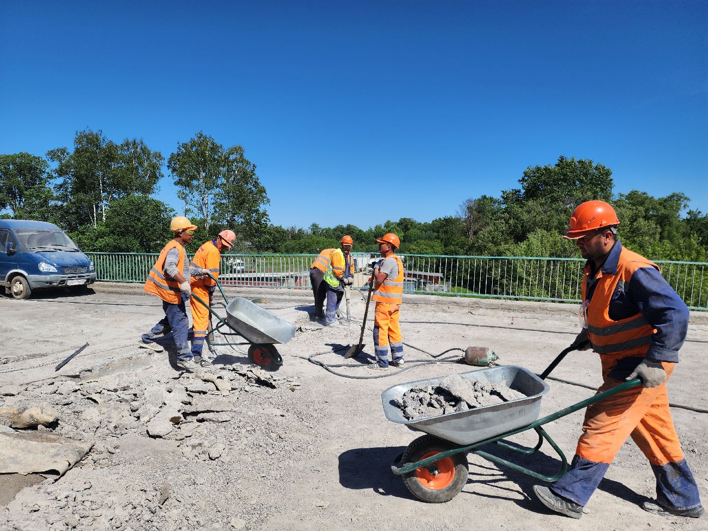 Ногинск, ремонт, дороги, мост, строительство, м-7 волга, богородский округ,