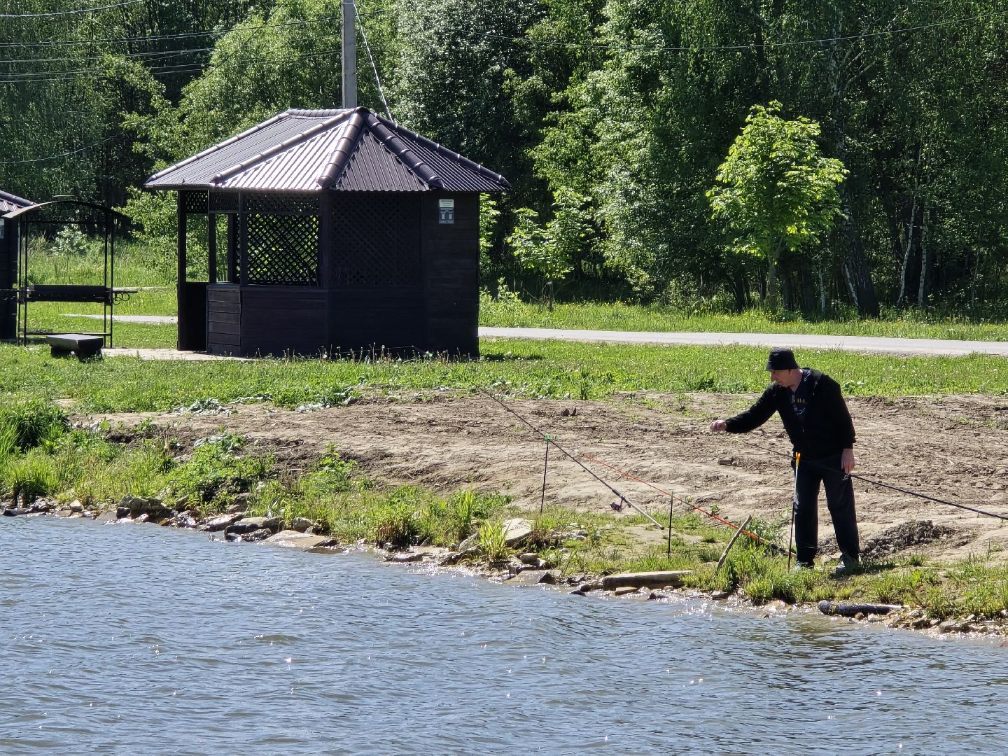 Коломна, рыбхоз, рыбалка, зона отдыха,