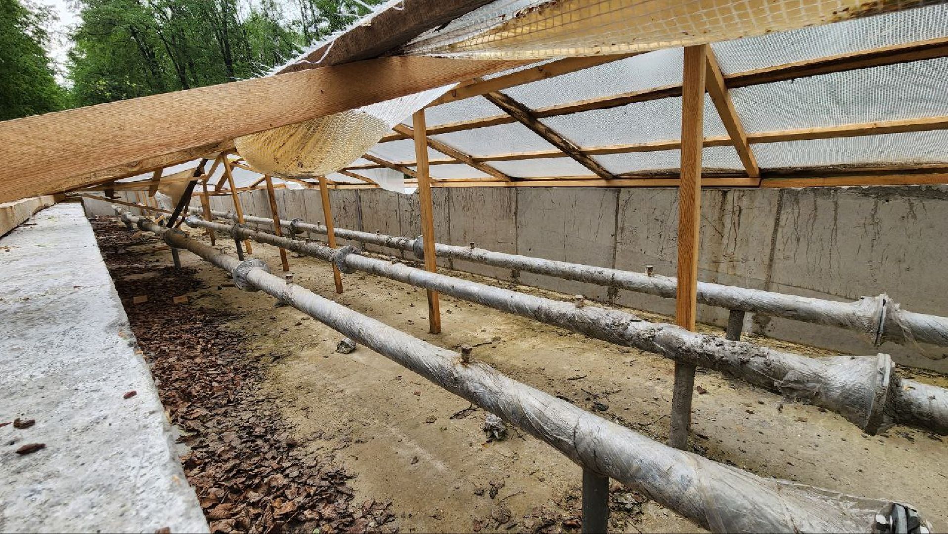 Дмитров, Парк Березовая роща, Реконструкция фонтана, Минблаго,