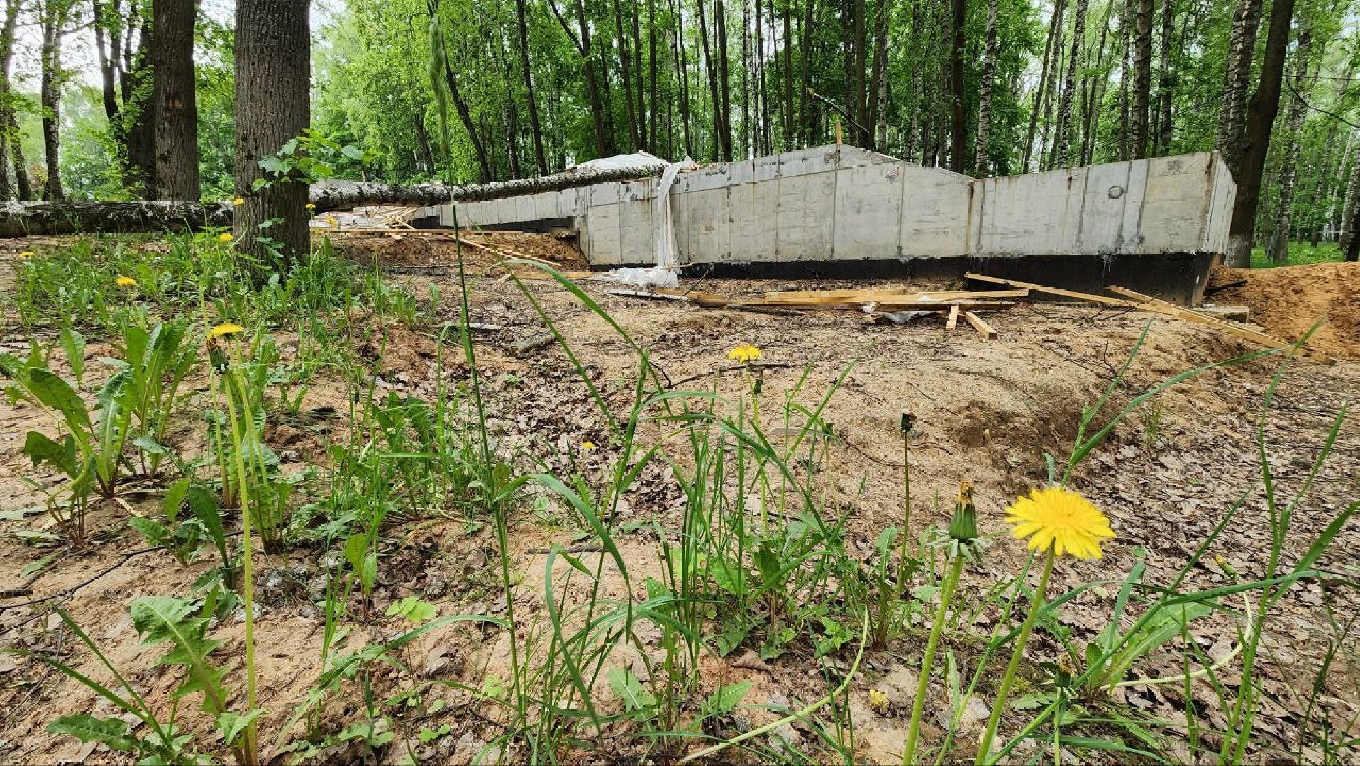 Дмитров, Парк Березовая роща, Реконструкция фонтана, Минблаго,