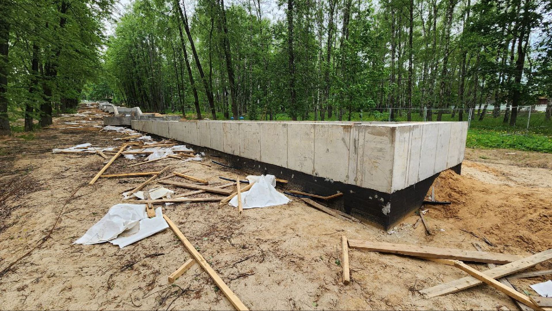 Дмитров, Парк Березовая роща, Реконструкция фонтана, Минблаго,