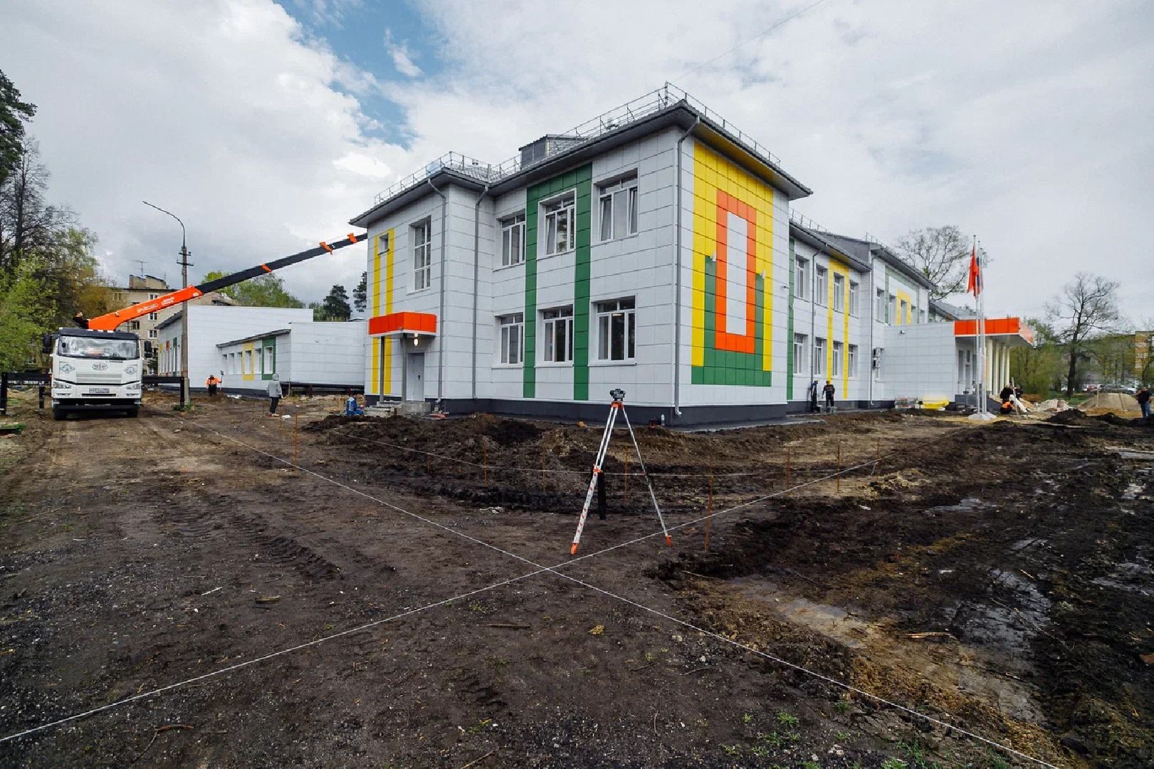 Благоустройство, школа, Ликино-Дулево, Орехово-Зуево