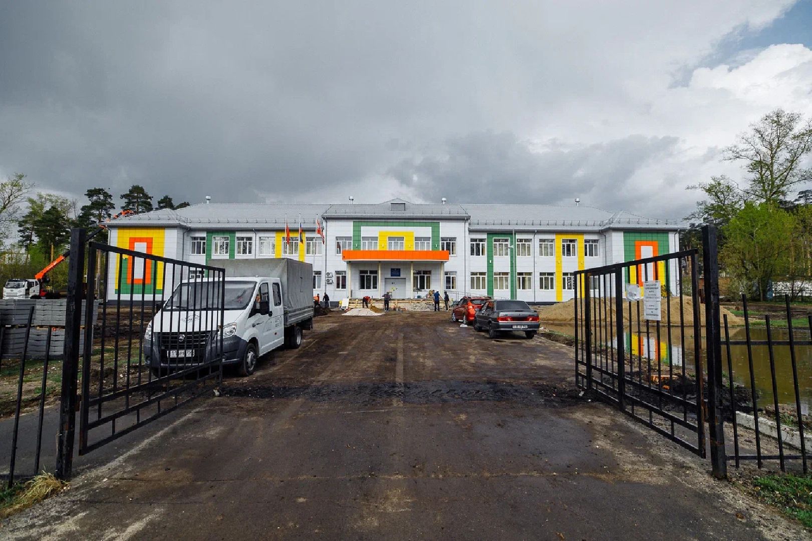 Благоустройство, школа, Ликино-Дулево, Орехово-Зуево