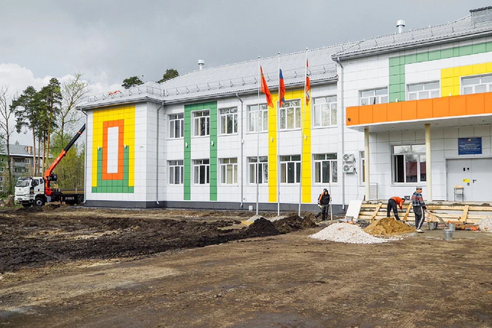 Благоустройство, школа, Ликино-Дулево, Орехово-Зуево