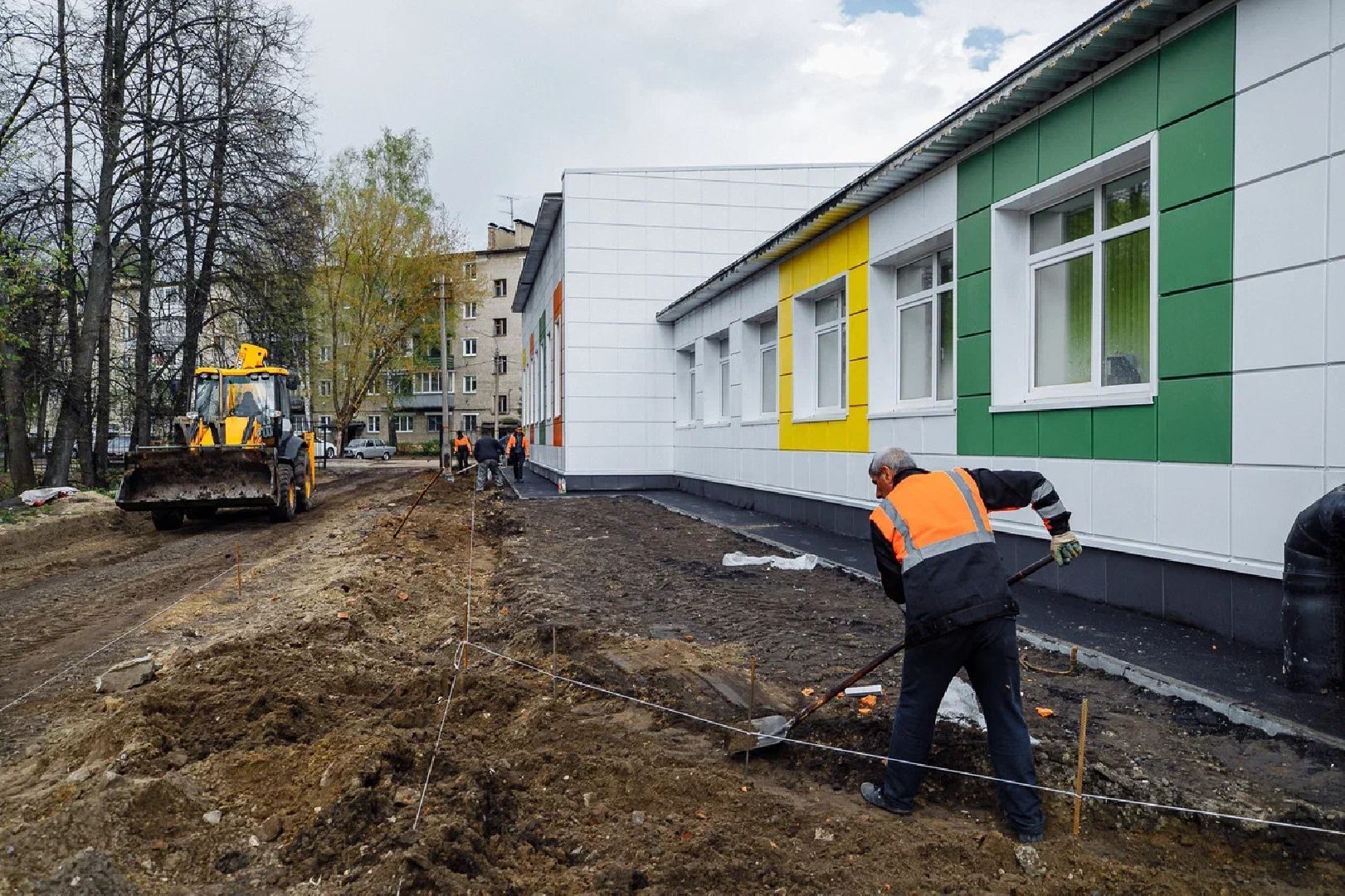 Благоустройство, школа, Ликино-Дулево, Орехово-Зуево